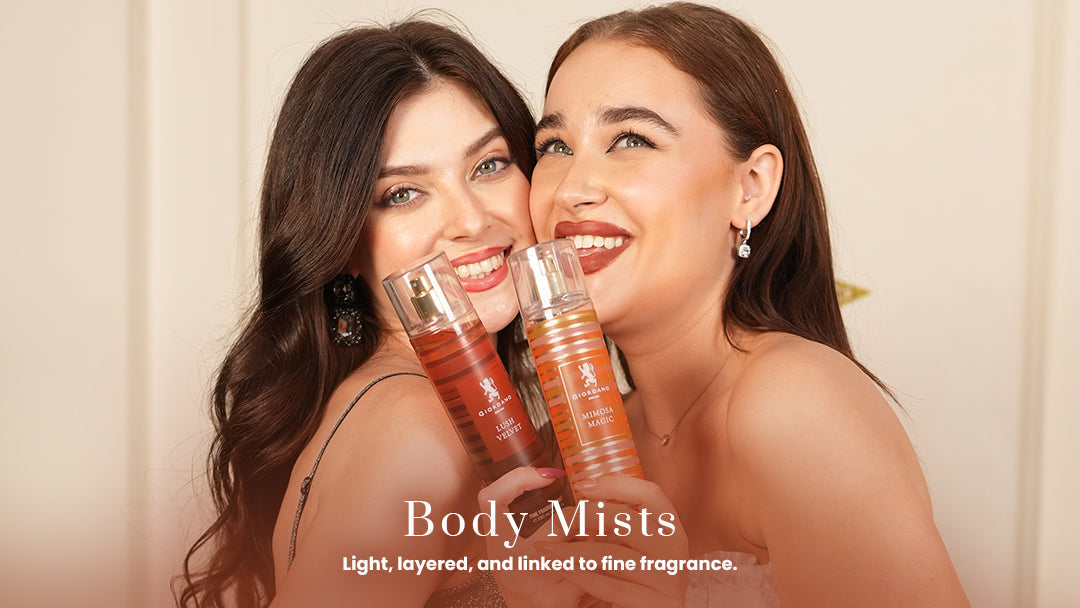 Body Mists: light, layered, and linked to fine fragrance
